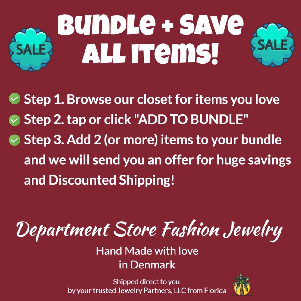 😍 Matching Set Cross Dangle Earrings + Necklace - Picture 3 of 8